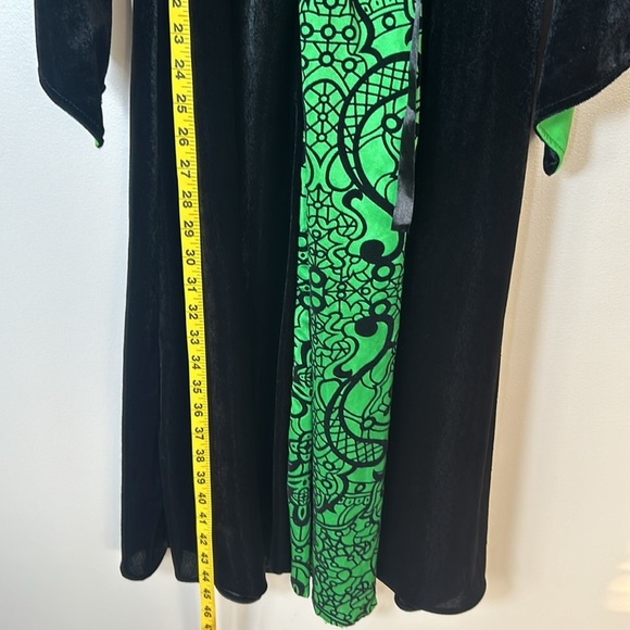 Spirit Black and Green Witch Costume for Kids - Picture 5 of 9